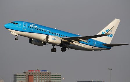 KLM wstrzymuje loty na Ukrainę