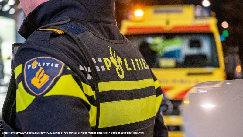 Zatrzymany workiem treningowym dla holenderskiej policji