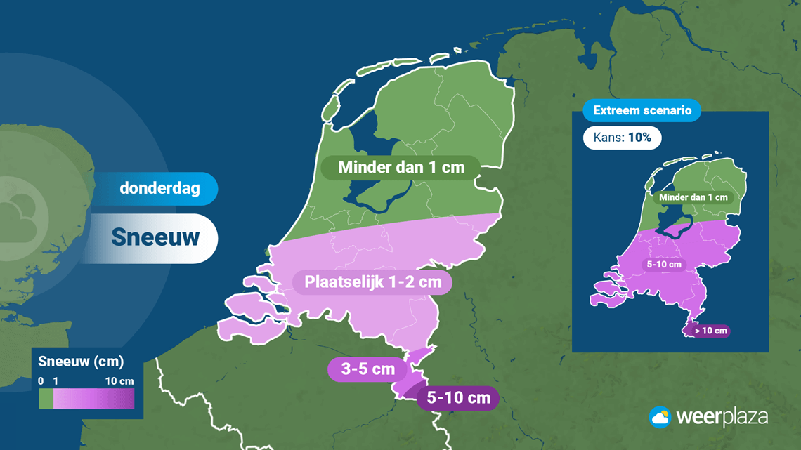 najnowsze wiadomości z Holandii suma opadów śniegu