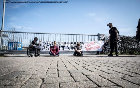 protesty w obronie Polaków w Vion