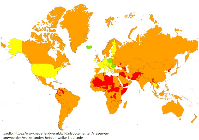 mapa świata zagrożeń 