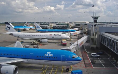 Pożar i poważne problemy lotniska Schiphol