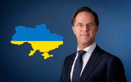 Mark Rutte poleci na Ukrainę