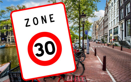 Ograniczenie do 30km/h w terenie zabudowanym w Holandii?