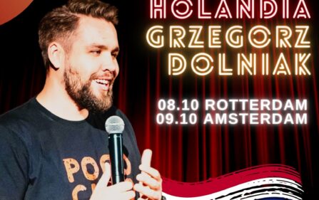 Polski stand-up w Holandii - Grzegorz Dolniak