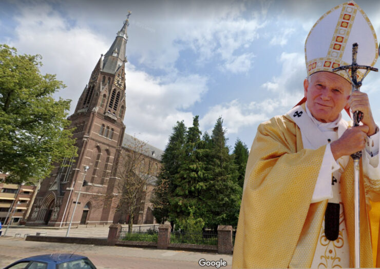 Jan Paweł II trafił do kościoła w Eindhoven