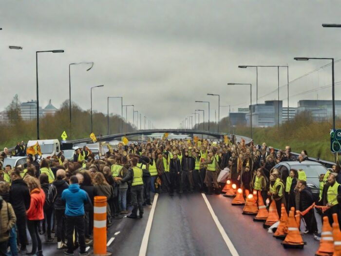 Extinction Rebellion chce blokować A10 w Amsterdamie