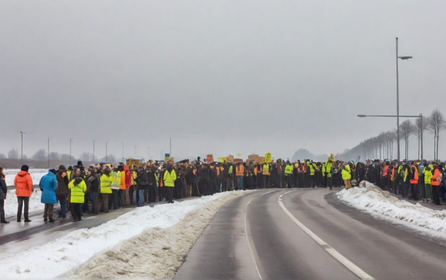 Extinction Rebellion chce blokować autostradę w Amsterdamie
