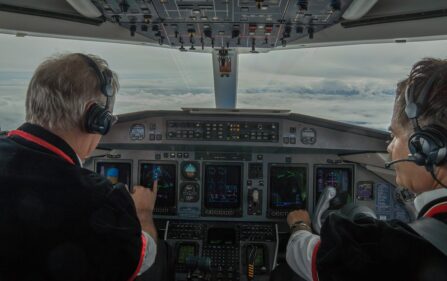 Holenderscy piloci protestowali na Schiphol