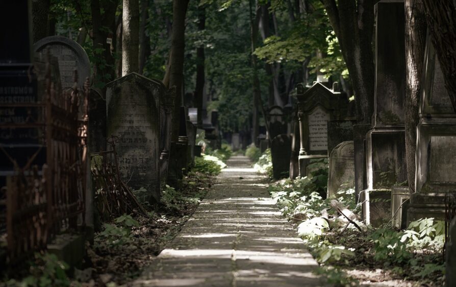 Zdewastował cmentarz, trafił do celi... przypadkiem