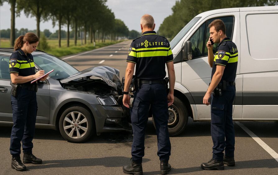 Wypadek drogowy w Holandii, jaka kara grodzi sprawcy?