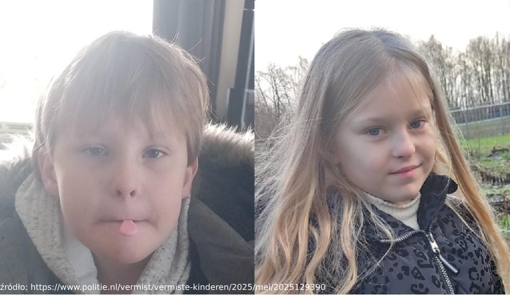 Child Alert! Poszukiwane rodzeństwo 10-letni Jeffrey i 8-letnia Emmy