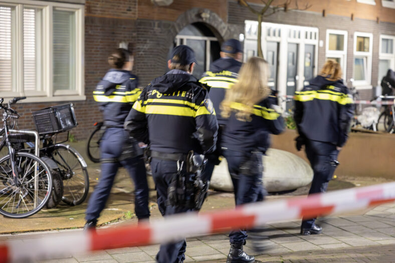 Nocny napad w Amsterdamie