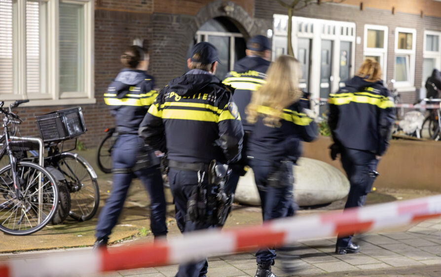 Nocny napad w Amsterdamie