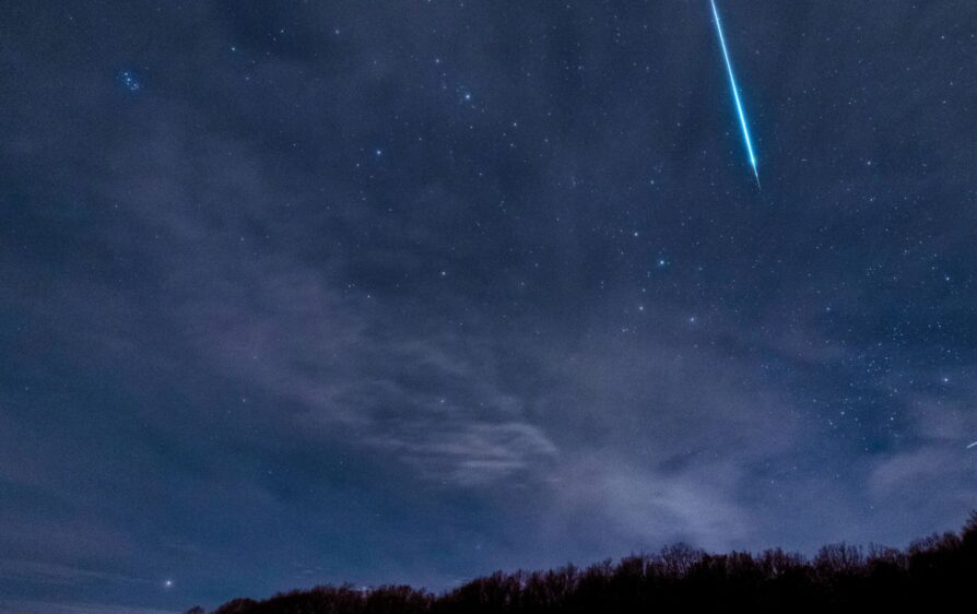Rój meteorów nad Holandią w ten weekend